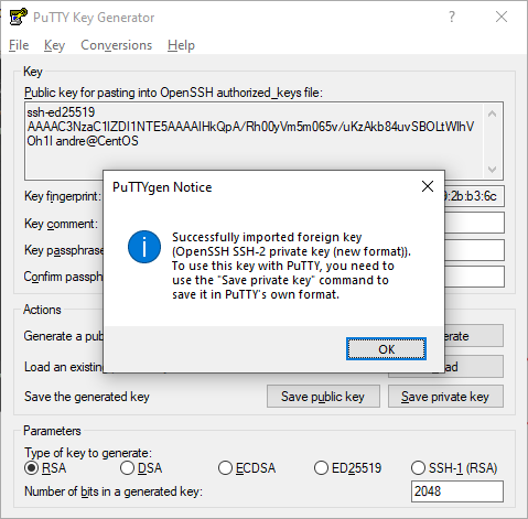 How to Import Ed25519 Keys for Use in PuTTY on Windows (Plus Native Windows OpenSSH)